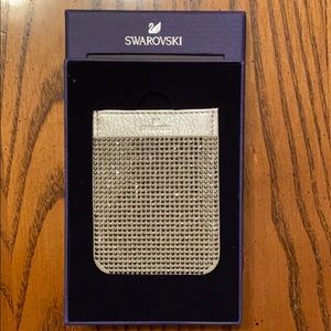 Swarovski phone adhesive w/ 2 pockets
